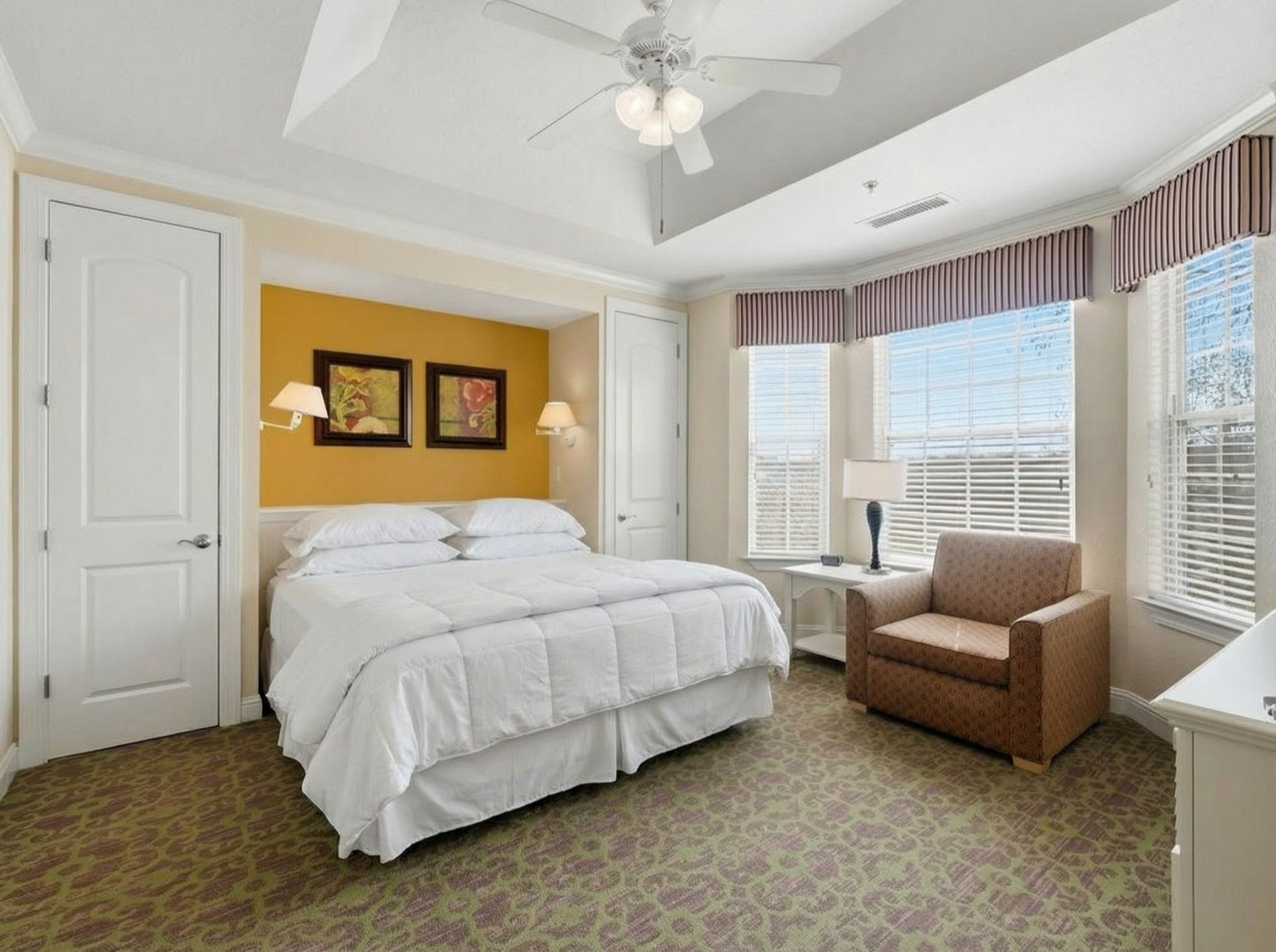 Presidential Penthouse master bedroom