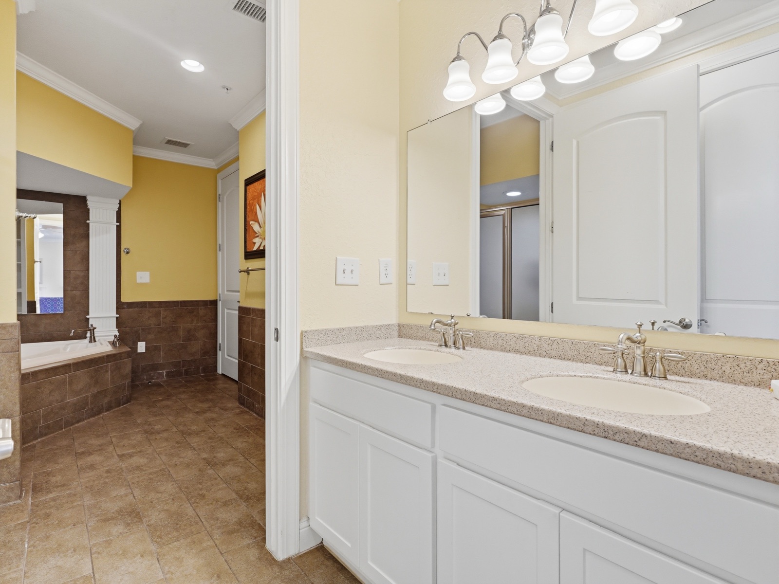 Presidential Penthouse bathroom vanity